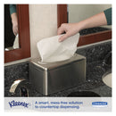 Kleenex Hand Towels, Pop-Up Box, Cloth, 1-Ply, 9 x 10.5, White, 120/Box, 18 Boxes/Carton