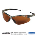 KleenGuard Nemesis Safety Glasses, Camo Frame, Bronze Lens