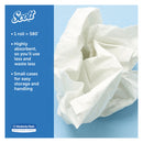 Scott Control Slimroll Towels, Absorbency Pockets, 8" x 580 ft, White, 6 Rolls/Carton