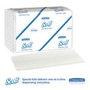 Scott Pro Scottfold Towels, 7.8 x 12.4, White, 175 Towels/Pack, 25 Packs/Carton
