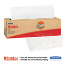 WypAll L30 Towels, POP-UP Box, 16.4 x 9.8, White, 100/Box, 8 Boxes/Carton