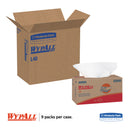 WypAll L40 Towels, POP-UP Box, 10.8 x 10, White, 90/Box, 9 Boxes/Carton