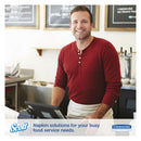 Scott MegaCartridge Napkins, 1-Ply, 8 2/5 x 6 1/2, White, 875/Pack, 6 Packs/Carton