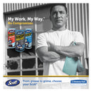 Scott Shop Towels, Standard Roll, 1-Ply, 9.4 x 11, Blue, 55/Roll, 30 Rolls/Carton