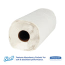 Scott Kitchen Roll Towels, 11 x 8.75, White, 128/Roll, 20 Rolls/Carton