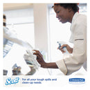 Scott Kitchen Roll Towels, 11 x 8.75, White, 128/Roll, 20 Rolls/Carton