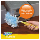 Swiffer Refill Dusters, DustLock Fiber, Light Blue, Lavender Vanilla Scent,10/Box,4 Boxes/Carton
