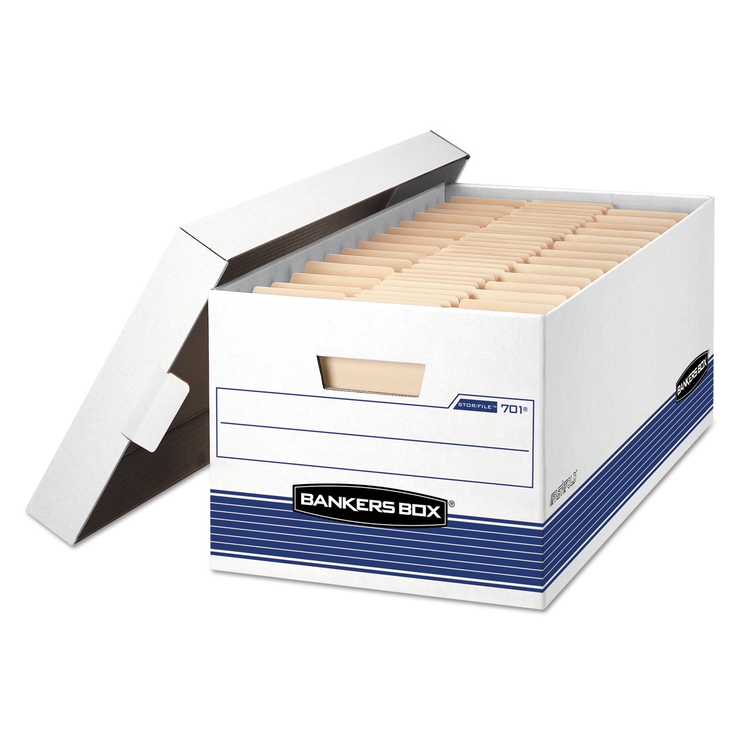 STOR/FILE Medium-Duty Storage Boxes, Letter Files, 12.88