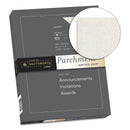 Southworth Parchment Specialty Paper, 24 lb Bond Weight, 8.5 x 11, Ivory, 100/Pack