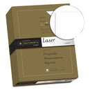 Southworth 25% Cotton Laser Paper, 95 Bright, 24 lb Bond Weight, 8.5 x 11, White, 500/Ream