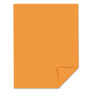 Astrobrights Color Cardstock, 65 lb Cover Weight, 8.5 x 11, Cosmic Orange, 250/Pack