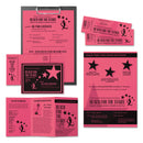 Astrobrights Color Cardstock, 65 lb Cover Weight, 8.5 x 11, Plasma Pink, 250/Pack