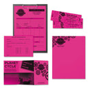 Astrobrights Color Paper, 24 lb Bond Weight, 8.5 x 11, Fireball Fuchsia, 500/Ream