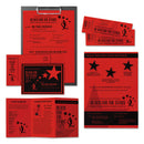 Astrobrights Color Cardstock, 65 lb Cover Weight, 8.5 x 11, Re-Entry Red, 250/Pack