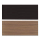 Alera Reversible Laminate Table Top, Rectangular, 71.5w x 29.5d, Espresso/Walnut