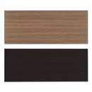 Alera Reversible Laminate Table Top, Rectangular, 59.38w x 23.63d, Espresso/Walnut