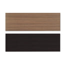 Alera Reversible Laminate Table Top, Rectangular, 71.5w x 23.63d, Espresso/Walnut