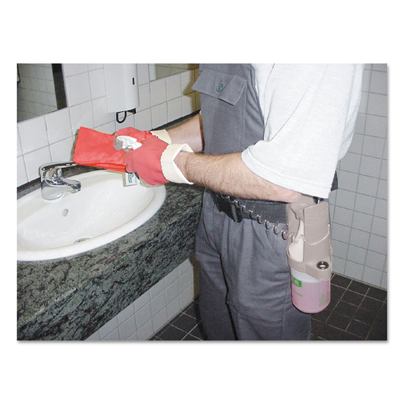 Unger Sprayer-on-a-Belt Spray Bottle Kit, 33 oz, Gray/White/Translucent
