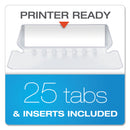 Pendaflex Extra Capacity Reinforced Hanging File Folders with Box Bottom, 2" Capacity, Letter Size, 1/5-Cut Tabs, Red, 25/Box