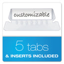 Pendaflex Desktop File With Hanging Folders, Letter Size, 6" Long, Black