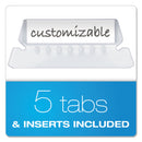 Pendaflex Desktop File With Hanging Folders, Letter Size, 6" Long, Granite