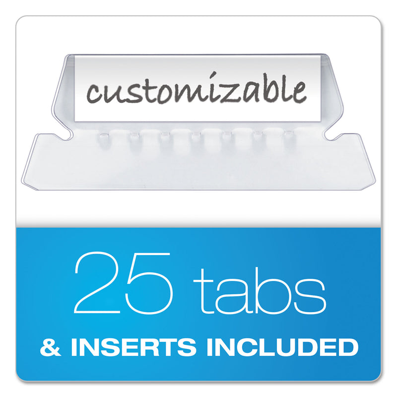 Pendaflex Colored Hanging Folders, Letter Size, 1/5-Cut Tabs, Gray, 25/Box