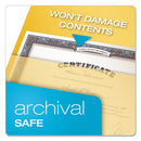 Cardinal Poly Ring Binder Pockets, 8.5 x 11, Assorted Colors, 5/Pack