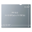 3M Antiglare Frameless Filter for 19" Monitor