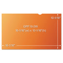 3M Gold Frameless Privacy Filter for 19" Widescreen Monitor, 16:10 Aspect Ratio