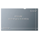 3M Frameless Blackout Privacy Filter for 22" Widescreen Monitor, 16:10 Aspect Ratio
