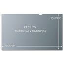 3M Frameless Blackout Privacy Filter for 19" Widescreen Monitor, 16:10 Aspect Ratio