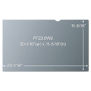 3M Frameless Blackout Privacy Filter for 23" Widescreen Monitor, 16:9 Aspect Ratio
