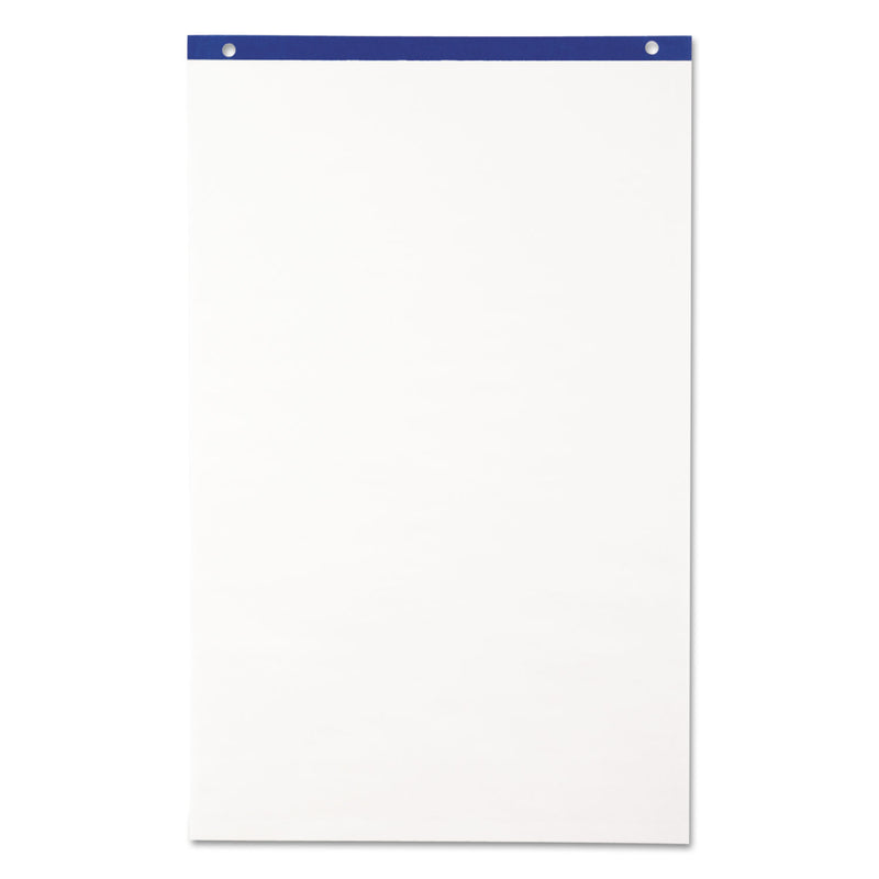 Quartet Conference Cabinet Flipchart Pad, Unruled, 21 x 33.75, White, 50 Sheets, 4/Carton