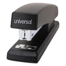 Universal Economy Full-Strip Stapler, 20-Sheet Capacity, Black
