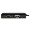 Tripp Lite Keyspan Mini DisplayPort to VGA/DVI/HDMI All-in-One Adapter/Converter, Thunderbolt 1 and 2, 6"