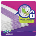 Swiffer WetJet System Refill Cloths, 11.3" x 5.4", White, 24/Box, 4/Carton