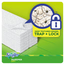 Swiffer Dry Refill Cloths, White, 10.4 x 8, 37/Box, 4 Boxes/Carton