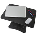Victor DC230 Adjustable Laptop Stand, 21" x 13" x 12" to 15.75", Black, Supports 20 lbs