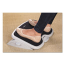 Kensington SoleMate Comfort Footrest with SmartFit System, 21.5w x 14d x 3.5 to 5h, Gray/Black