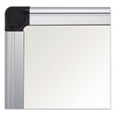 MasterVision Porcelain Value Dry Erase Board, 48 x 72, White, Aluminum Frame