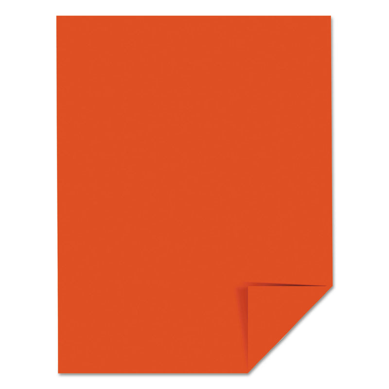 Astrobrights Color Paper, 24 lb Bond Weight, 8.5 x 11, Orbit Orange, 500 Sheets/Ream