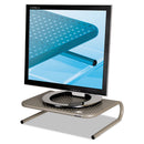 Allsop Metal Art Jr. Monitor Stand, 14.75" x 11" x 4.25", Pewter, Supports 40 lbs