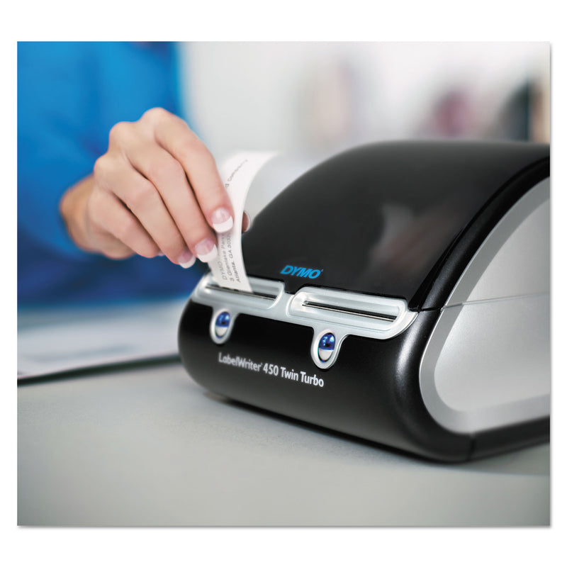 DYMO LabelWriter 450 Twin Turbo Label Printer, 71 Labels/min Print Speed, 5.5 x 8.4 x 7.4