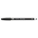 Paper Mate InkJoy 100 Ballpoint Pen/Stylus, Stick, Medium 1 mm, Black Ink, Black Barrel, Dozen