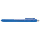 Paper Mate InkJoy Gel Pen, Retractable, Medium 0.7 mm, Blue Ink, Blue Barrel, Dozen
