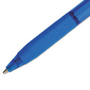 Paper Mate InkJoy 300 RT Ballpoint Pen, Retractable, Medium 1 mm, Blue Ink, Blue Barrel, Dozen