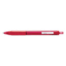 Paper Mate InkJoy 300 RT Ballpoint Pen, Refillable, Retractable, Medium 1 mm, Red Ink, Red Barrel, Dozen