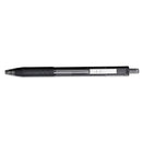 Paper Mate InkJoy 300 RT Ballpoint Pen, Refillable, Retractable, Medium 1 mm, Black Ink, Black Barrel, Dozen