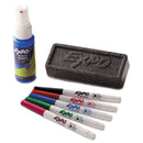 EXPO Low-Odor Dry Erase Marker Starter Set, Extra-Fine Needle Tip, Assorted Colors, 5/Set
