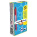 Paper Mate InkJoy 100 RT Ballpoint Pen, Retractable, Medium 1 mm, Red Ink, Red Barrel, Dozen